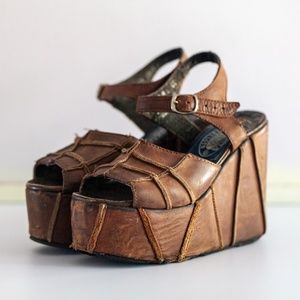 Rare Vintage 90's NaNa Platforms Size 7.5